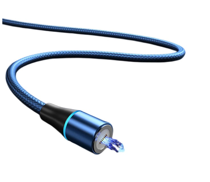 Magnetic data cable three in one fast charge